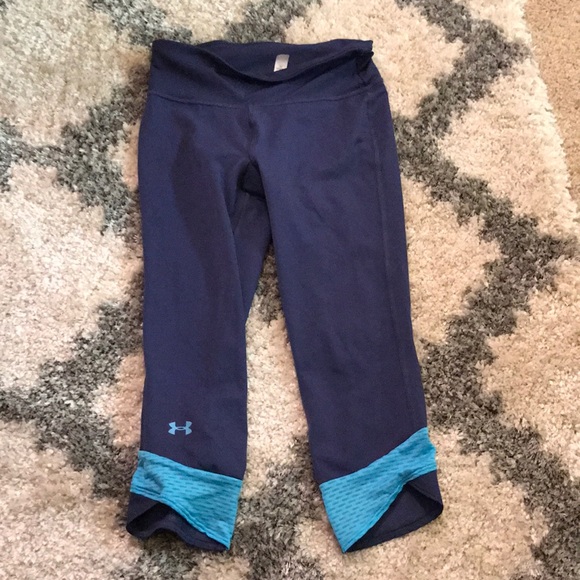 navy blue under armour leggings